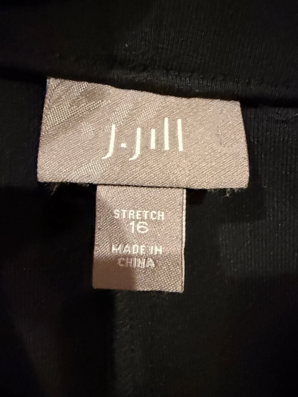 Women’s J Jill stretch black pants